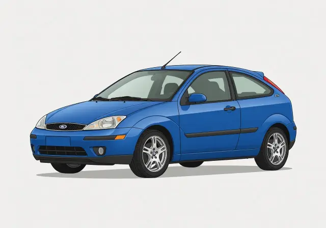 2000 Ford Focus ZTS 5-door Hatchback