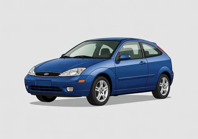 2001 Ford Focus ZX3 3-door Hatchback
