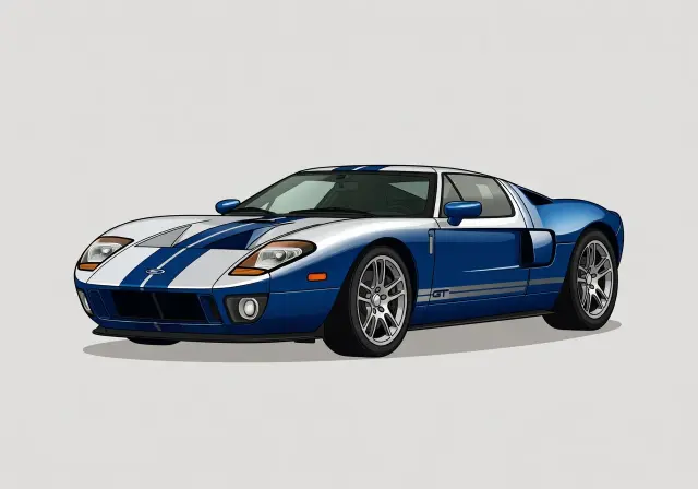 2005 Ford GT Accufab Coupe