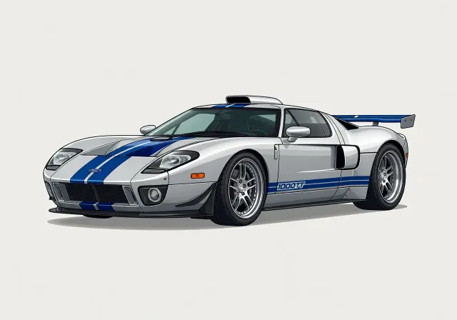 2006 Ford GT Heffner Performance 1000TT Coupe