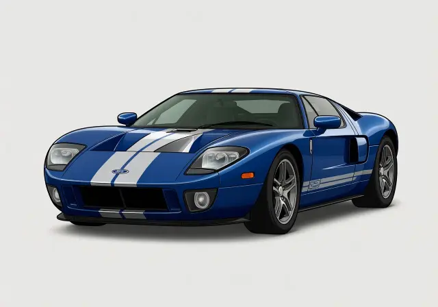 2006 Ford GT Heffner Performance 800TT Coupe