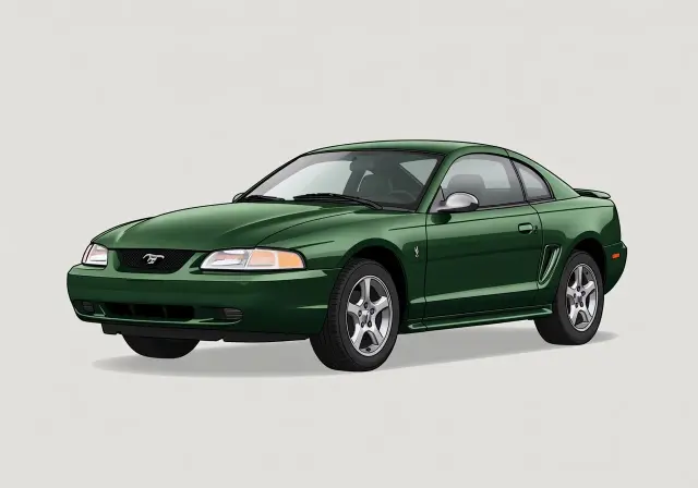 1996 Ford Mustang Allen Engine Development GT Coupe