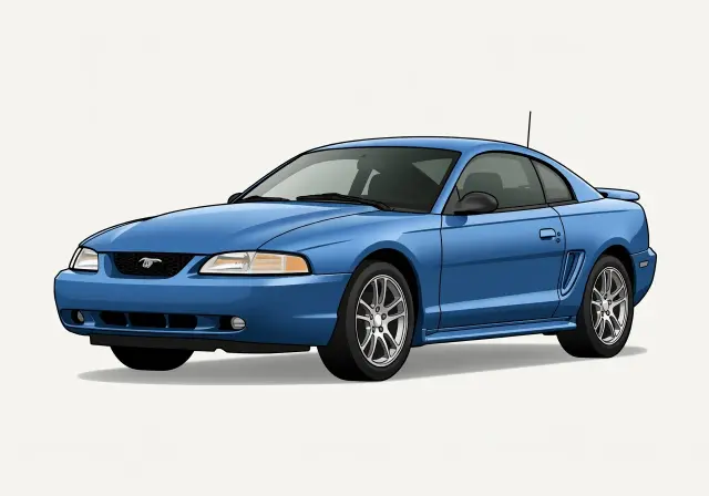 1995 Ford Mustang Baer Racing GT Coupe