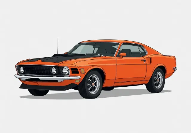 1970 Ford Mustang Boss 302 Coupe