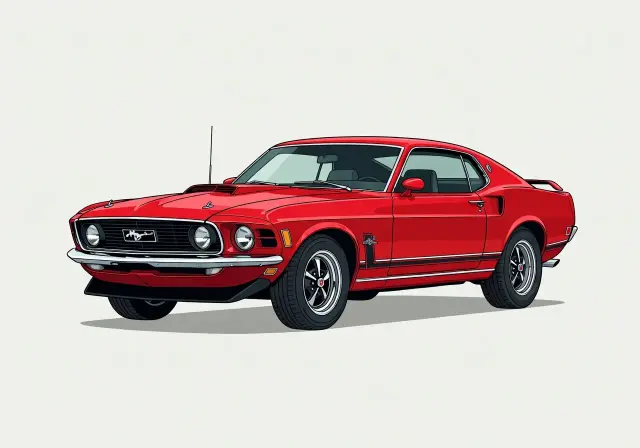 1971 Ford Mustang Boss 351 Coupe