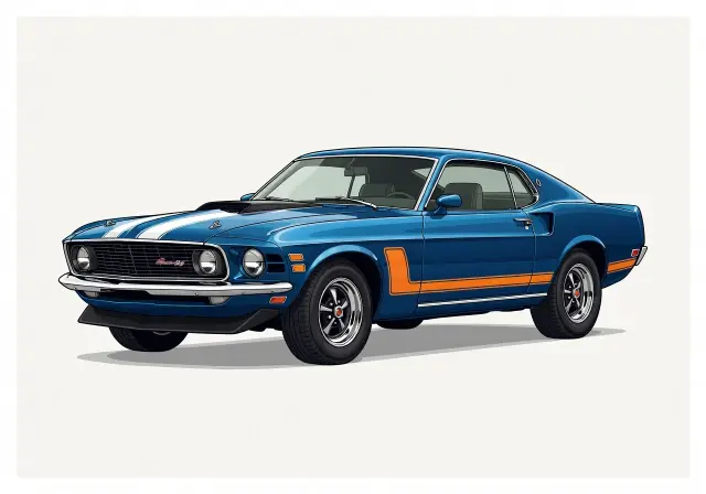 1970 Ford Mustang Boss 429 Coupe