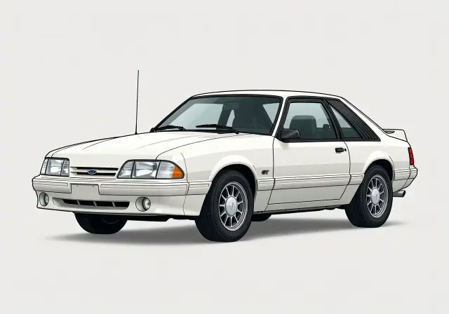1987 Ford Mustang GT Hatchback Coupe