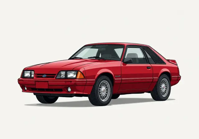 1988 Ford Mustang GT Hatchback Coupe