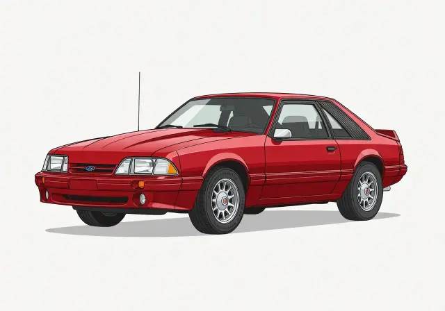1989 Ford Mustang GT Hatchback Coupe