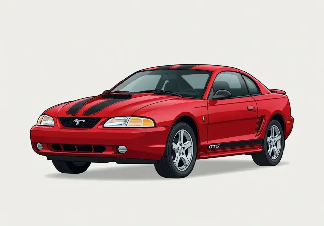 1995 Ford Mustang GTS Coupe