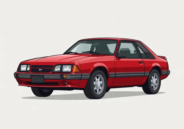1986 Ford Mustang LX Coupe