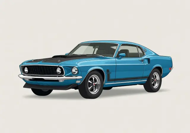 1969 Ford Mustang Mach I Fastback