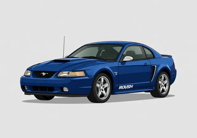 2000 Ford Mustang Roush Stage 3 Coupe