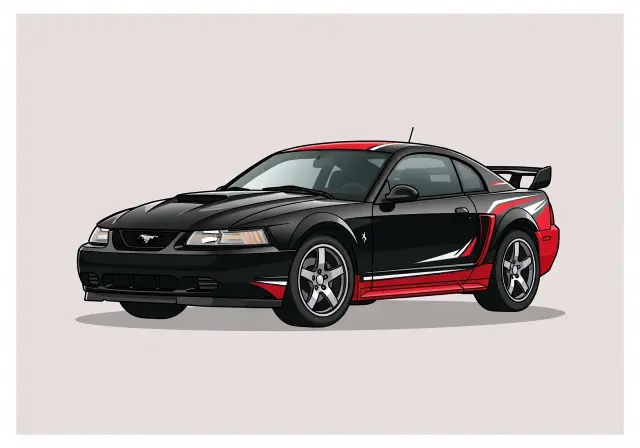 2001 Ford Mustang Roush Stage 3 Coupe