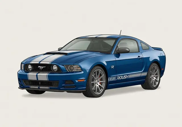 2010 Ford Mustang Roush Stage 3 Coupe