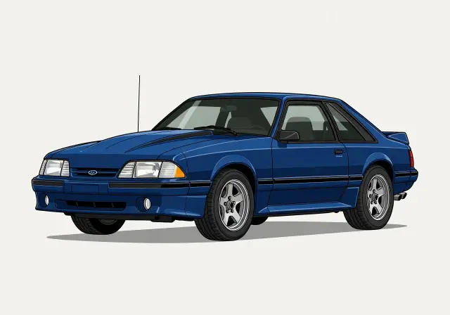 1992 Ford Mustang SAAC Mark 1 Coupe