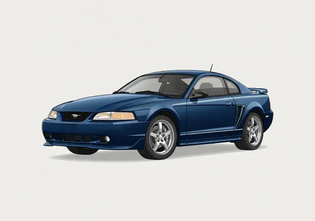 1996 Ford Mustang Saleen S351 R-Code Coupe