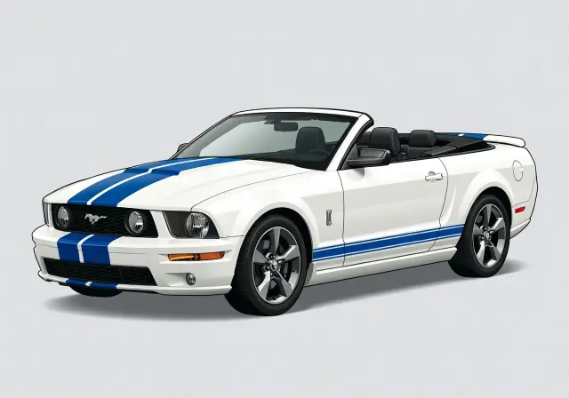 2008 Ford Mustang Shelby GT Convertible