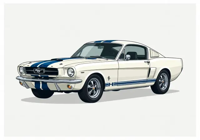 1966 Ford Mustang Shelby GT350-H Fastback