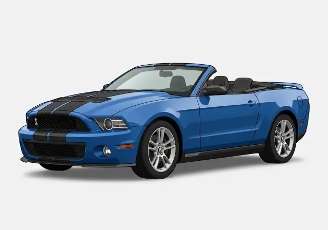 2013 Ford Mustang Shelby GT500 Convertible