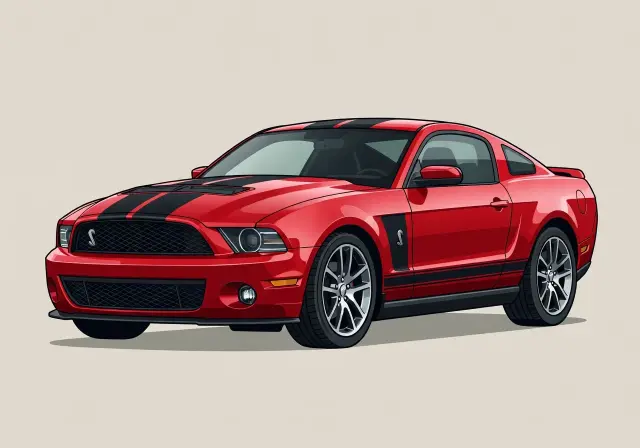 2010 Ford Mustang Shelby GT500 Coupe