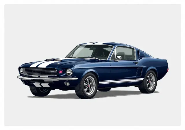 1967 Ford Mustang Shelby GT500 Fastback