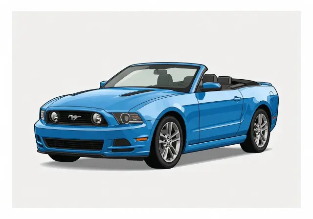 2012 Ford Mustang V6 Premium Convertible