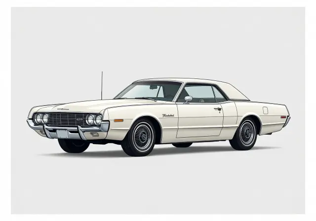 1970 Ford Thunderbird 429 Hardtop Coupe