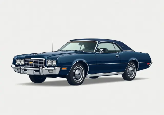 1972 Ford Thunderbird 429 Hardtop Coupe