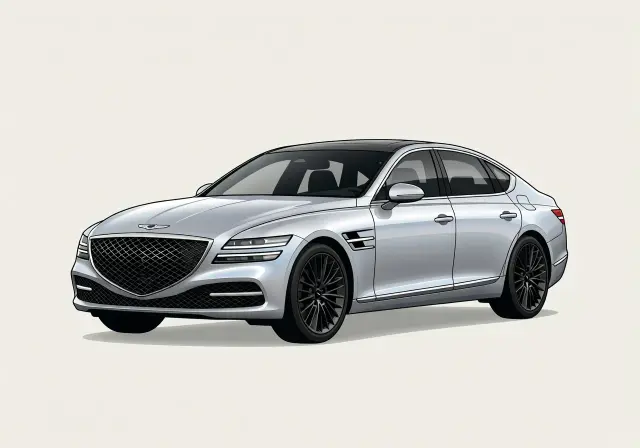 2021 Genesis G80 3.5T Prestige Sedan