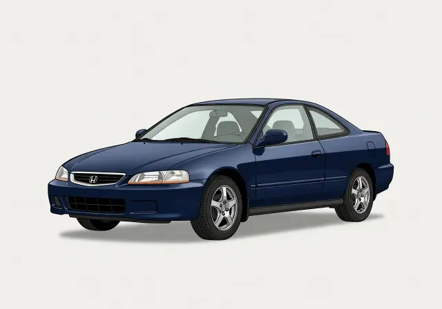 1998 Honda Accord HKS Turbo V-6 Coupe