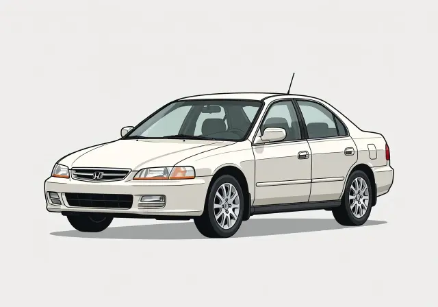 1997 Honda Accord LX V-6 Sedan