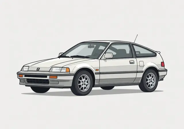 1985 Honda Civic CRX Si Hatchback