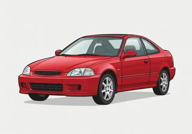 1993 Honda Civic EX Coupe