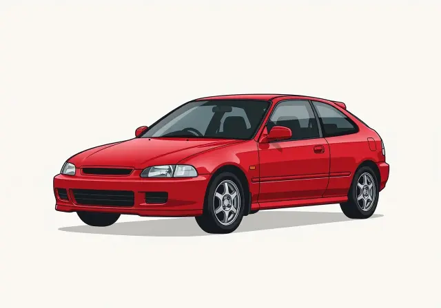 1990 Honda Civic Si 3-door Hatchback