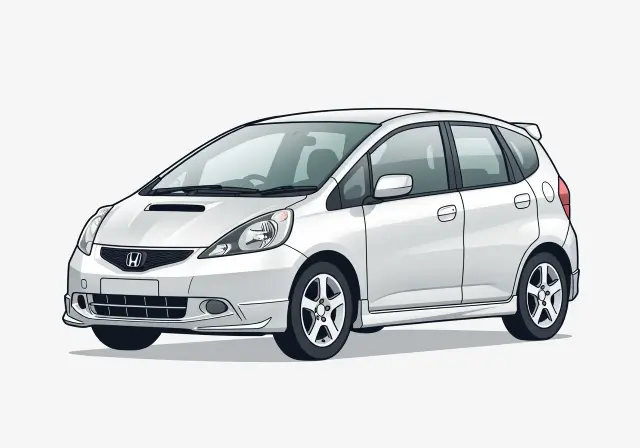 2007 Honda Fit HKS Sport Turbo Hatchback