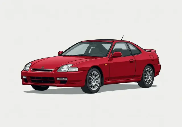 1995 Honda Prelude Drag Turbo VTEC Coupe