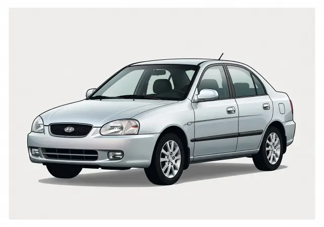 2000 Hyundai Accent GL Sedan