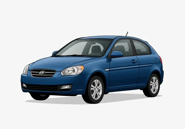 2009 Hyundai Accent GS 3-door Hatchback