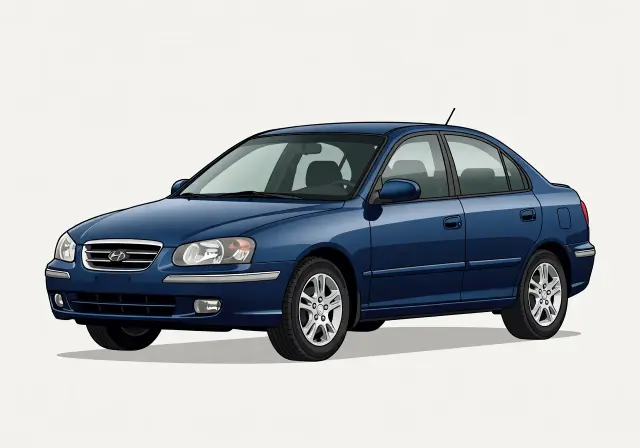 2000 Hyundai Elantra GLS Sedan