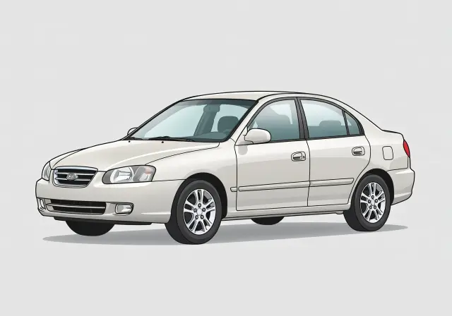 2001 Hyundai Elantra GLS Sedan