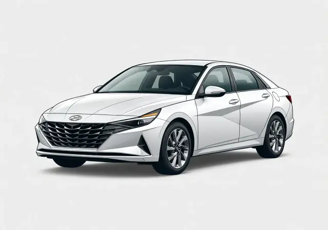 2024 Hyundai Elantra Hybrid Limited Sedan