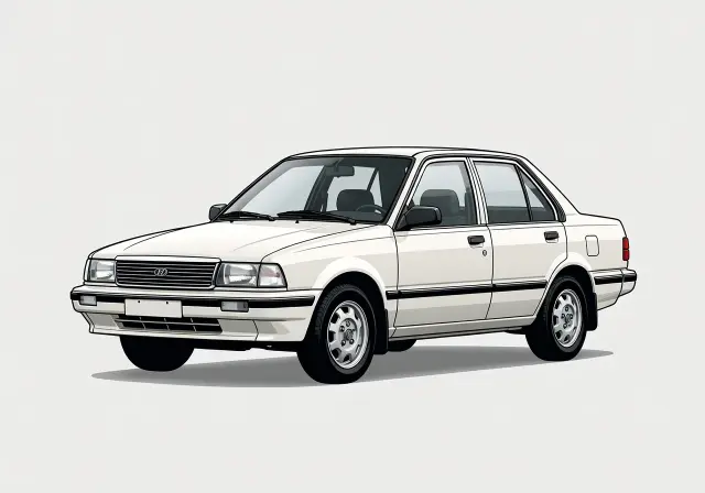 1986 Hyundai Excel GL Sedan