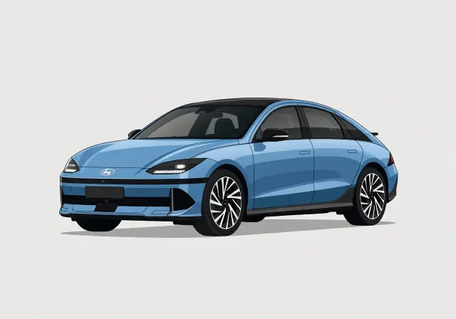 2023 Hyundai Ioniq 6 SE Long Range (18" Wheels)