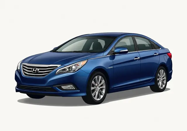 2013 Hyundai Sonata Hybrid Limited Blue Drive