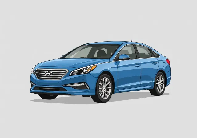 2016 Hyundai Sonata Hybrid Limited Blue Drive