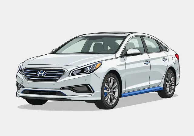 2016 Hyundai Sonata Plug-in Hybrid Limited Blue Drive