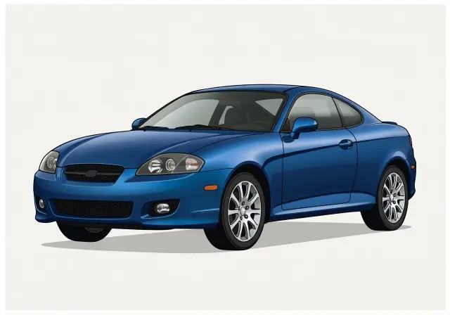 2000 Hyundai Tiburon Coupe