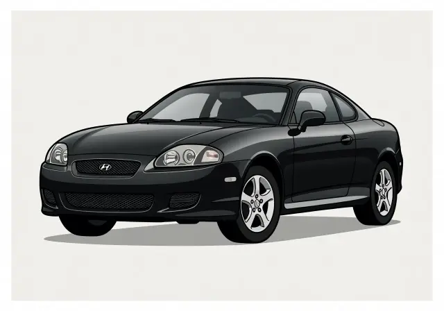1998 Hyundai Tiburon FX Coupe