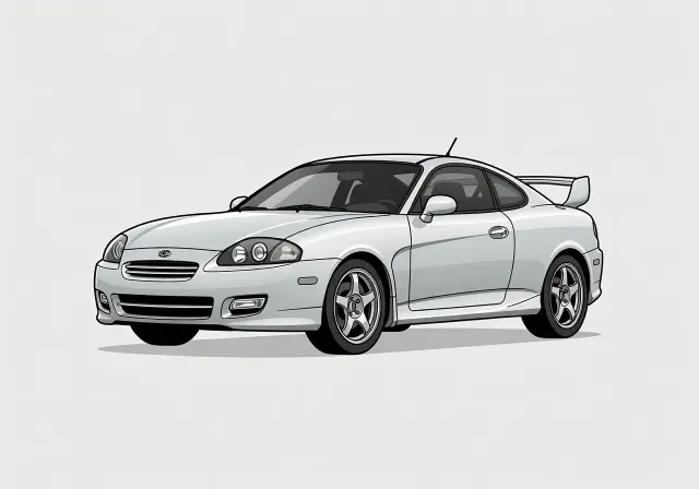 1998 Hyundai Tiburon Pikes Peak Race Car